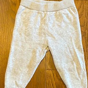 Baby Gap Sweater Leggings with Heart Accent Knees